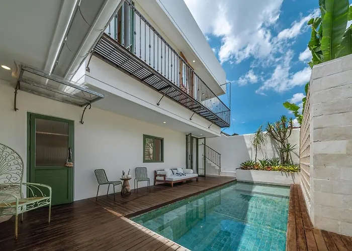 别墅 Boutique 4br With Private Pool & Balcony
